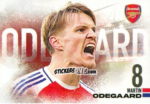 Figurina Martin Odegaard - Arsenal FX 2024-2025
 n. AFXL09 - Futera