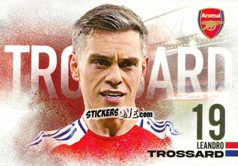 Sticker Leandro Trossard - Arsenal FX 2024-2025
 n. AFXL15 - Futera
