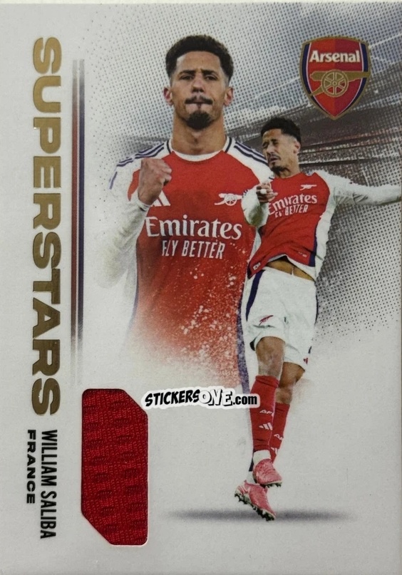 Sticker Gabriel - Arsenal FX 2024-2025
 n. ASP02 - Futera