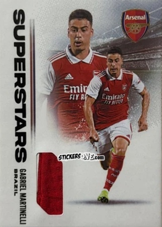 Sticker Gabriel Martinelli - Arsenal FX 2024-2025
 n. ASP03 - Futera