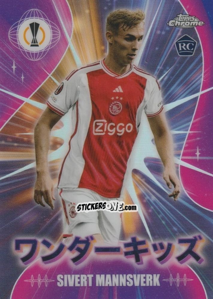 Sticker Sivert Mannsverk - UEFA Club Competitions 2023-2024 Japan Edition
 n. WK-18 - Topps