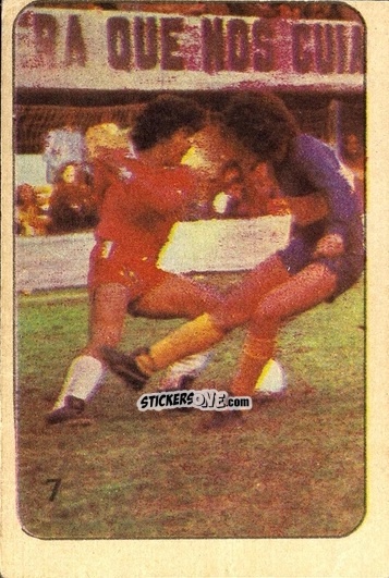 Cromo  Diego Maradona  - Super Futbol 1979 n. 7 - Industria Argentina (Crack)