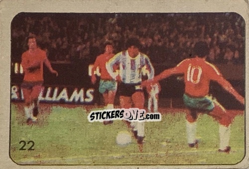 Cromo  Diego Maradona  - Super Futbol 1979 n. 22 - Industria Argentina (Crack)