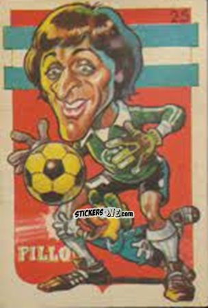 Sticker  Fillol  - Super Futbol 1979 n. 25 - Industria Argentina (Crack)