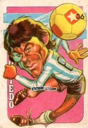 Sticker  Oviedo  - Super Futbol 1979 n. 36 - Industria Argentina (Crack)