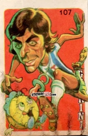Figurina  Guerini  - Super Futbol 1979 n. 107 - Industria Argentina (Crack)