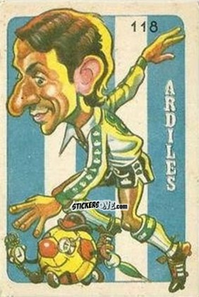 Figurina  Ardiles  - Super Futbol 1979 n. 118 - Industria Argentina (Crack)