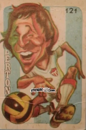 Figurina  Bertoni  - Super Futbol 1979 n. 121 - Industria Argentina (Crack)