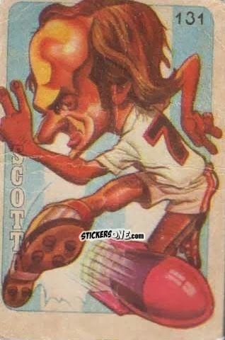 Sticker  Scotta  - Super Futbol 1979 n. 131 - Industria Argentina (Crack)