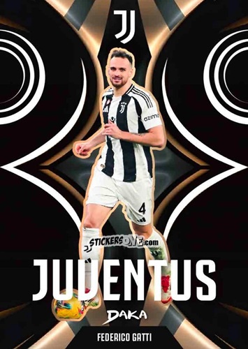 Sticker Federico Gatti - Juventus 2024-2025 Top Audience n. SH-14 - DAKA