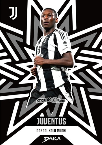 Sticker Randal Kolo Muani - Juventus 2024-2025 Top Audience n. KE-1 - DAKA