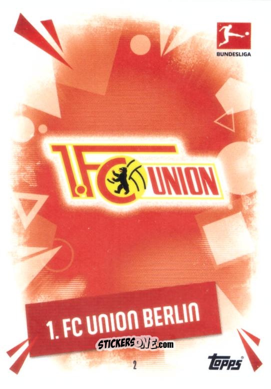Figurina Logo - German Fussball Bundesliga 2025-2026. Match Attax n. 2 - Topps