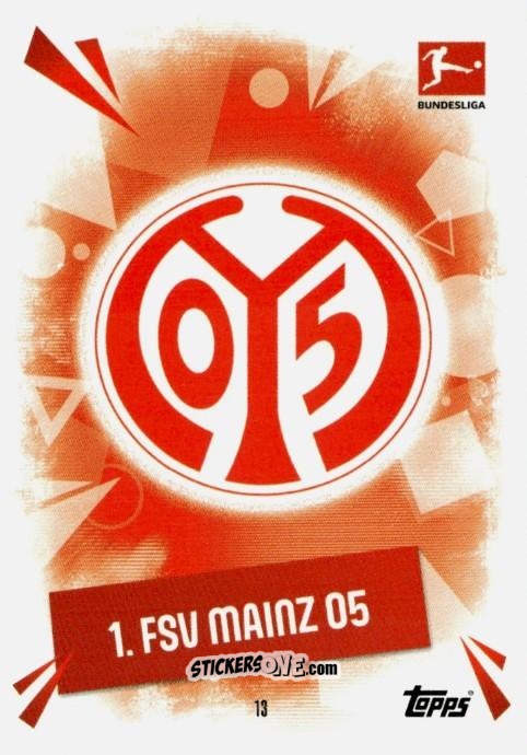 Sticker Logo - German Fussball Bundesliga 2025-2026. Match Attax n. 13 - Topps