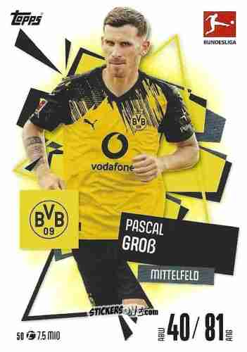 Cromo Pascal Groß - German Fussball Bundesliga 2025-2026. Match Attax n. 50 - Topps