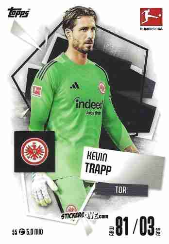 Sticker Kevin Trapp - German Fussball Bundesliga 2025-2026. Match Attax n. 55 - Topps