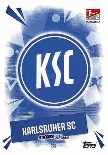 Cromo Logo 2. - German Fussball Bundesliga 2025-2026. Match Attax n. 246 - Topps