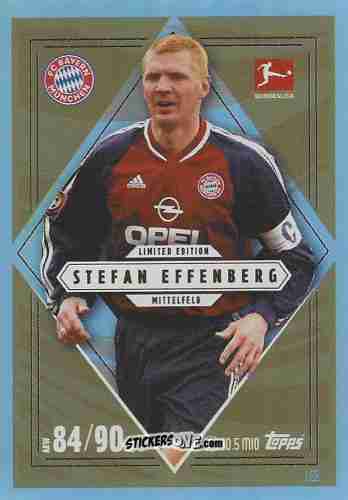 Figurina Stefan Effenberg - German Fussball Bundesliga 2025-2026. Match Attax n. LE2 - Topps