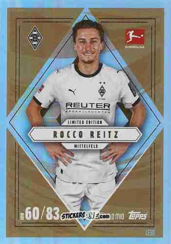 Figurina Rocco Reitz - German Fussball Bundesliga 2025-2026. Match Attax n. LE30 - Topps