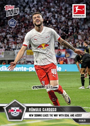 Cromo Rômulo Cardoso - Now Bundesliga German 2025-2026 n. 26 - Topps