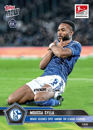 Cromo Moussa Sylla - Now Bundesliga German 2025-2026 n. 41 - Topps