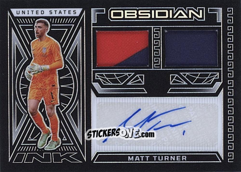 Sticker Matt Turner - Obsidian Soccer 2023-2024 n. DJ-MT - Panini