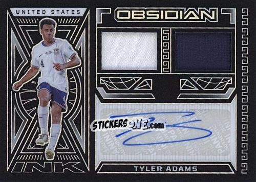 Cromo Tyler Adams - Obsidian Soccer 2023-2024 n. DJ-TA - Panini