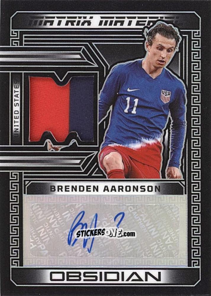 Sticker Brenden Aaronson - Obsidian Soccer 2023-2024 n. MM-BA - Panini