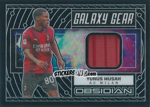 Cromo Yunus Musah - Obsidian Soccer 2023-2024 n. GG-YM - Panini