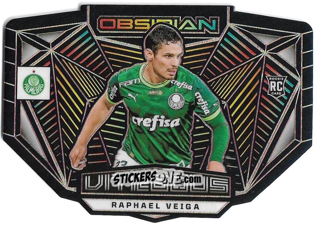 Sticker Raphael Veiga - Obsidian Soccer 2023-2024 n. V18 - Panini