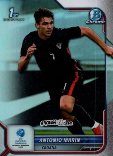 Cromo Antonio Marin - Bowman Chrome Road To Uefa U21 Euros 2022 n. 17 - Topps