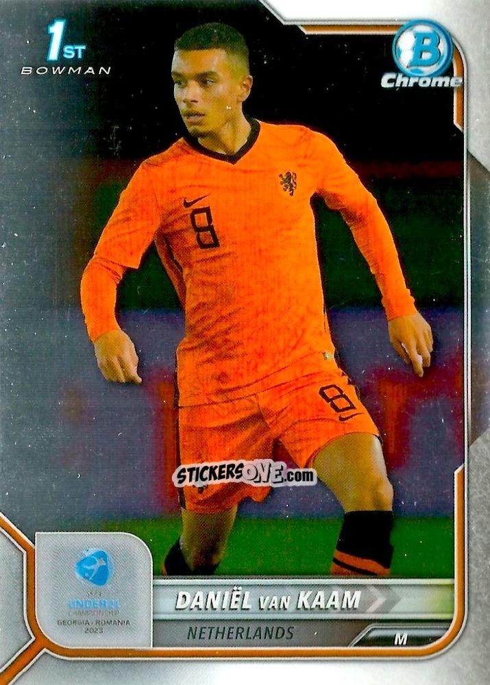 Cromo Daniel van Kaam - Bowman Chrome Road To Uefa U21 Euros 2022 n. 29 - Topps