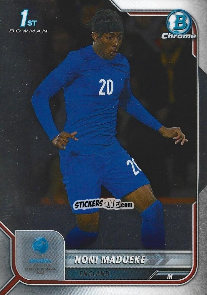 Sticker Noni Madueke - Bowman Chrome Road To Uefa U21 Euros 2022 n. 41 - Topps