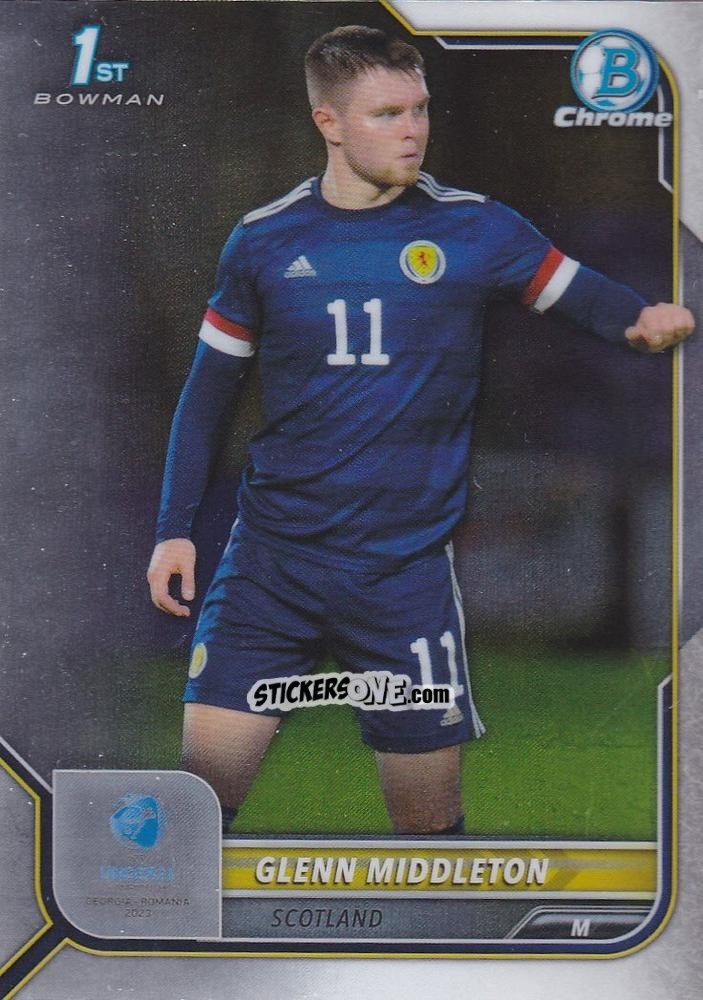 Sticker Glenn Middleton - Bowman Chrome Road To Uefa U21 Euros 2022 n. 43 - Topps