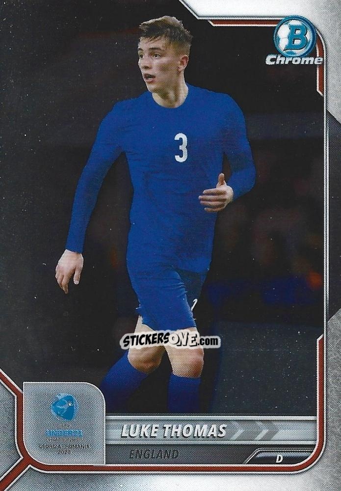 Sticker Luke Thomas - Bowman Chrome Road To Uefa U21 Euros 2022 n. 79 - Topps