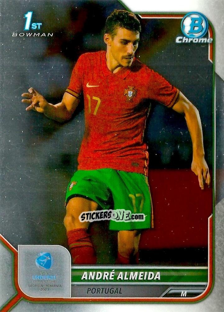 Cromo Andre Almeida - Bowman Chrome Road To Uefa U21 Euros 2022 n. 98 - Topps
