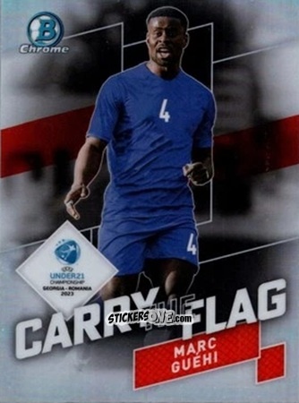 Sticker Marc Guehi - Bowman Chrome Road To Uefa U21 Euros 2022 n. CF-2 - Topps