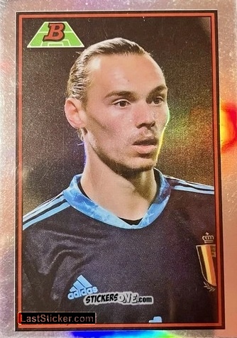 Cromo Maarten Vandervoordt - Bowman Chrome Road To Uefa U21 Euros 2022 n. 89B-12 - Topps
