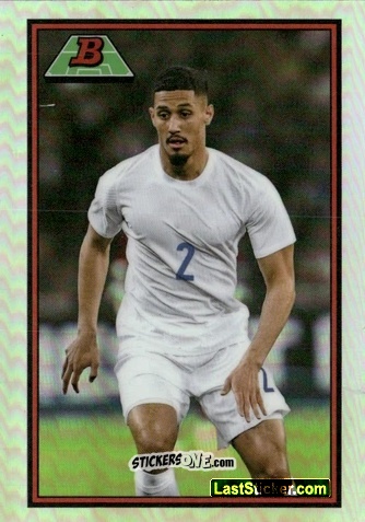 Sticker William Saliba - Bowman Chrome Road To Uefa U21 Euros 2022 n. 89B-19 - Topps