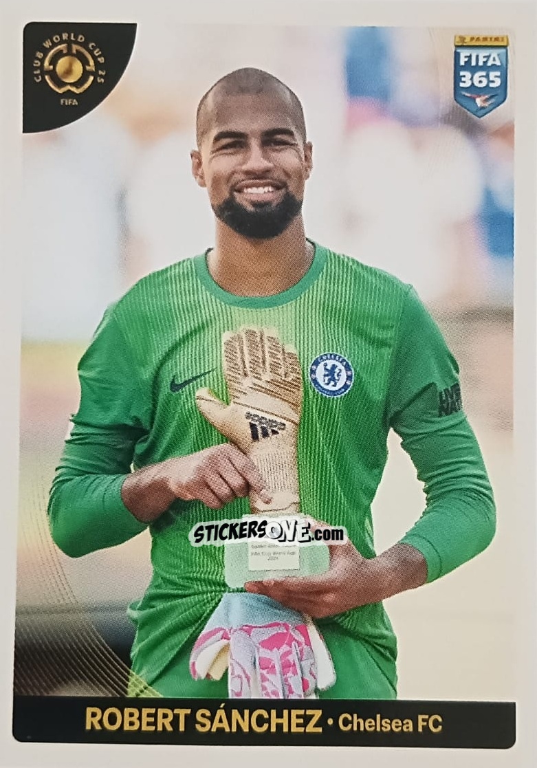 Cromo Adidas Golden Glove - Robert Sanchez (Chelsea) - Fifa 365 2026 n. 8 - Panini