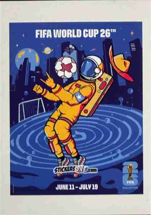 Cromo Houston - Fifa 365 2026 n. 15 - Panini