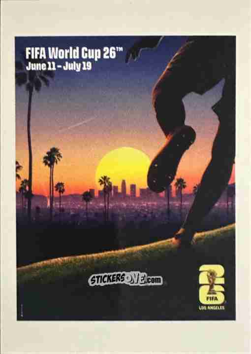 Cromo Los Angeles - Fifa 365 2026 n. 17 - Panini
