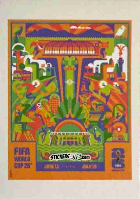Cromo Mexico City - Fifa 365 2026 n. 18 - Panini