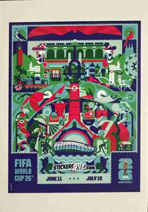 Cromo Monterrey - Fifa 365 2026 n. 20 - Panini