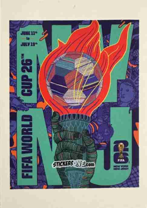 Cromo New York New Jersey - Fifa 365 2026 n. 21 - Panini