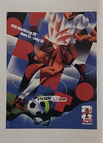 Cromo Toronto - Fifa 365 2026 n. 25 - Panini