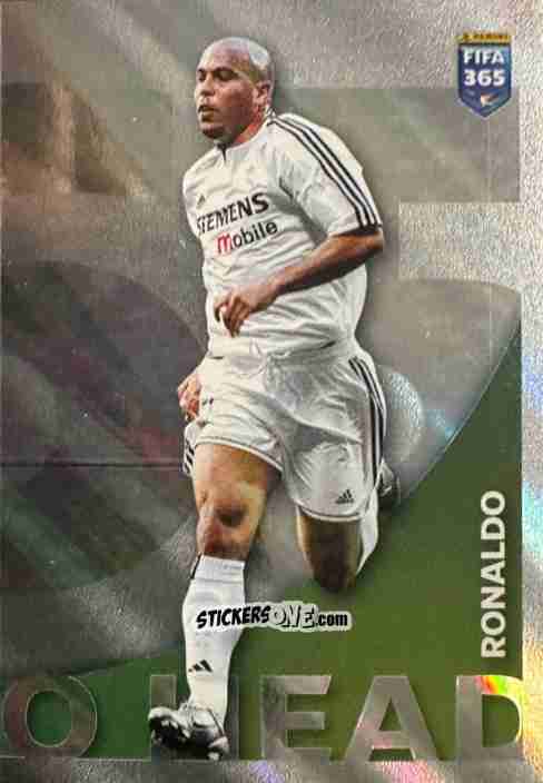 Figurina Ronaldo Luis Nazario (Real Madrid) - Fifa 365 2026 n. 32 - Panini