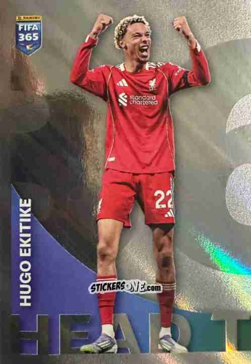 Figurina Hugo Ekitiké (Liverpool FC) - Fifa 365 2026 n. 39 - Panini