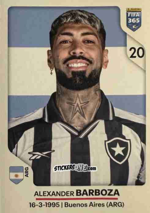 Cromo Alexander Barboza - Fifa 365 2026 n. 47 - Panini