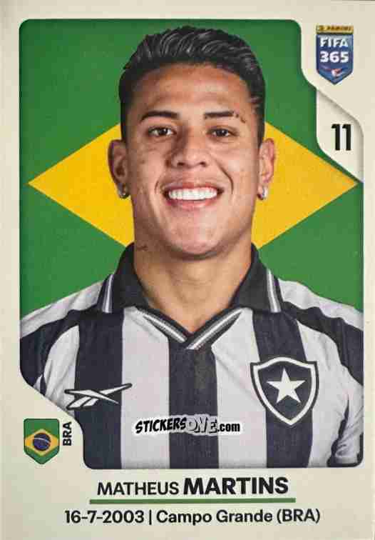 Cromo Matheus Martins - Fifa 365 2026 n. 60 - Panini