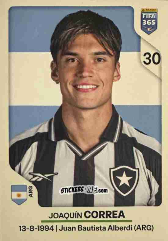 Figurina Joaquin Correa - Fifa 365 2026 n. 61 - Panini
